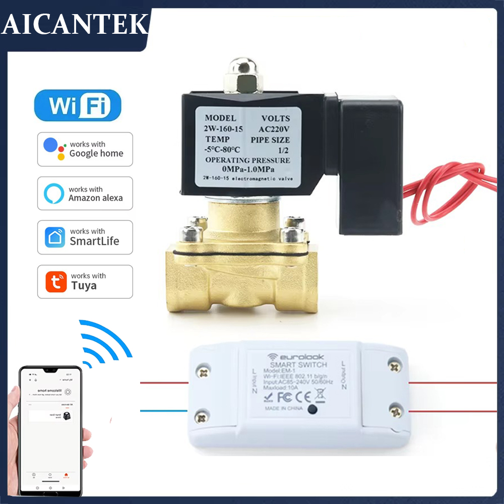 Smart Garden Instructions - Умный электромагнитный клапан AC220V Tuya Wi-Fi
