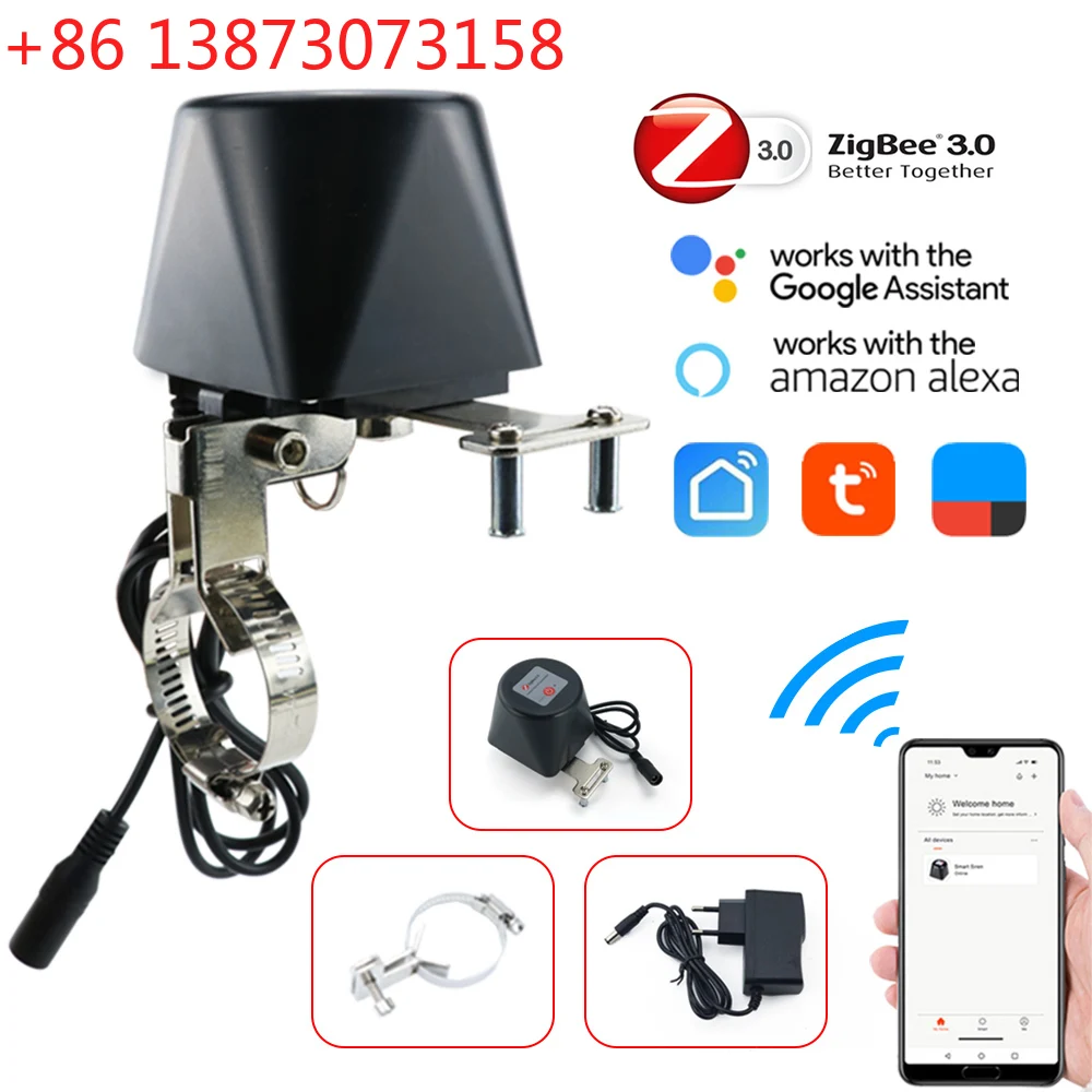 Smart Garden Instructions - Умный газовый клапан Tuya Zigbee с