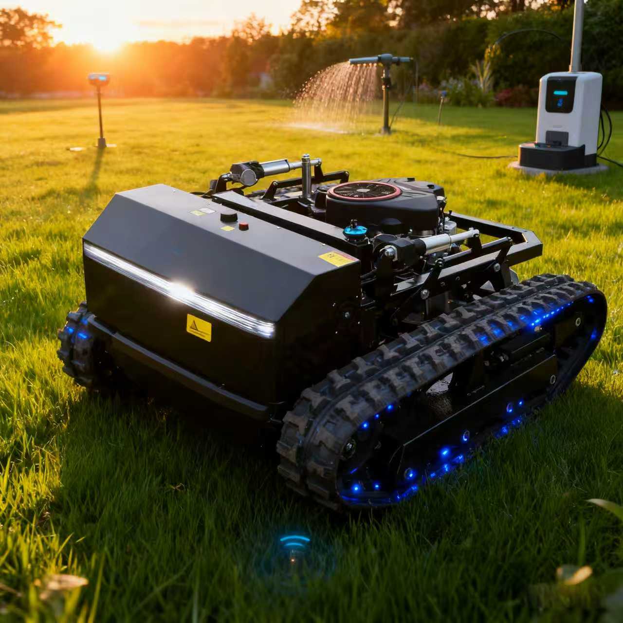 Smart Garden Gadgets - Робот-газонокосилка с дистанционным управлением Smart APP,