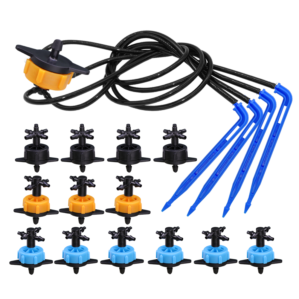 Smart Garden Sprinkler System - 10 компл., 2/4/8 л/ч, набор капель