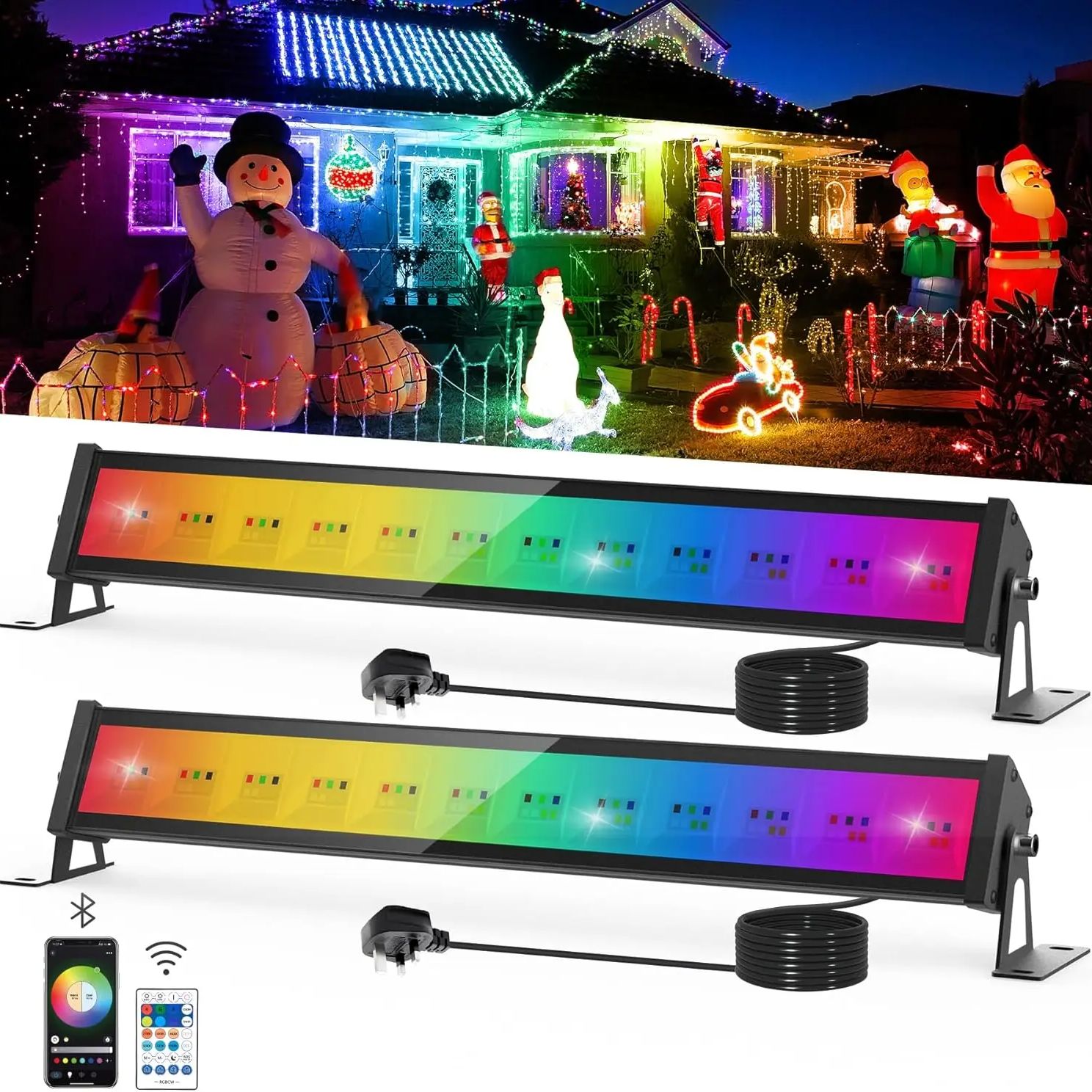 50 Вт RGB светодиодный прожект – обзор и цена Smart Garden Lights Uk
