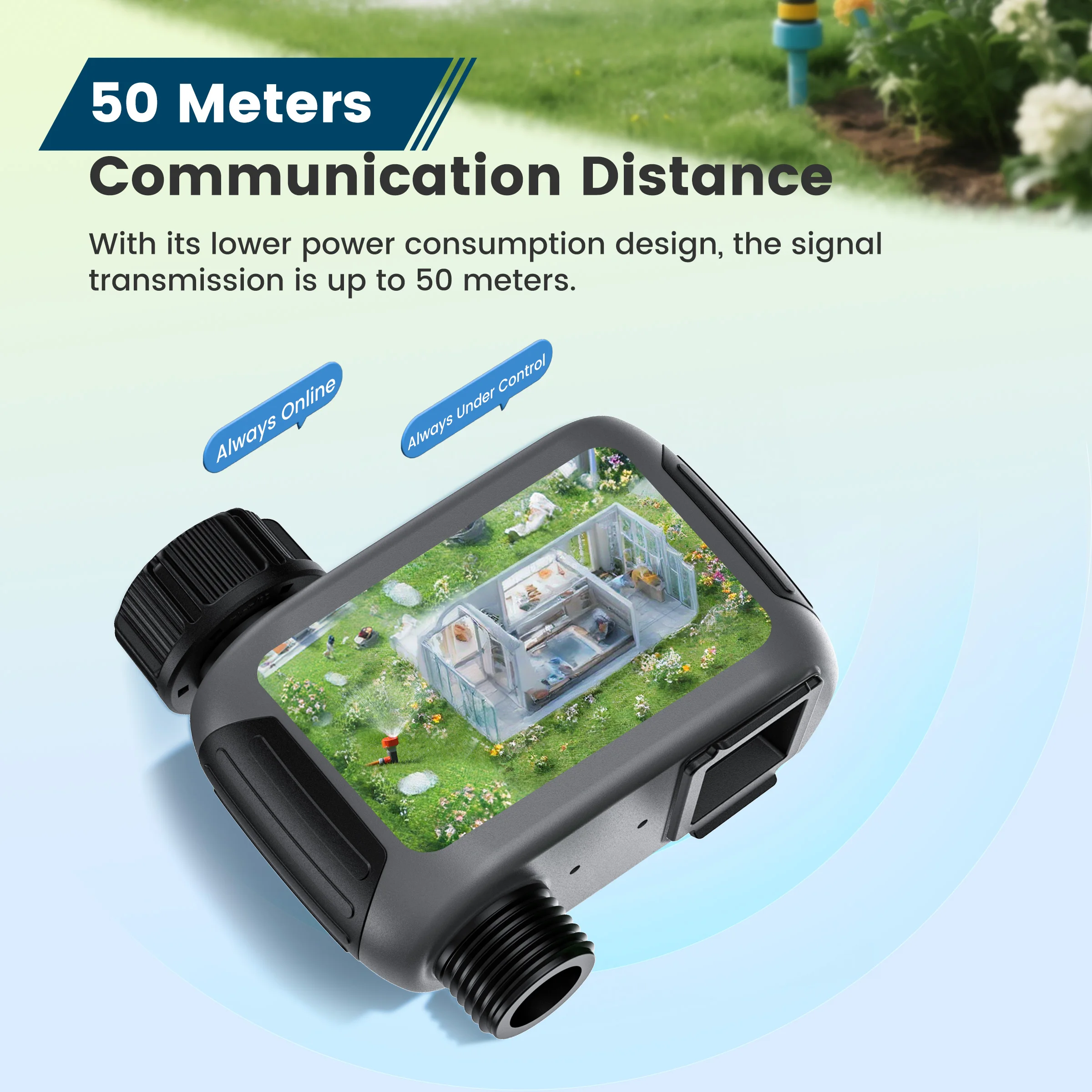 GIRIER Tuya умный таймер воды  – обзор и цена Smart Garden Hose Timer