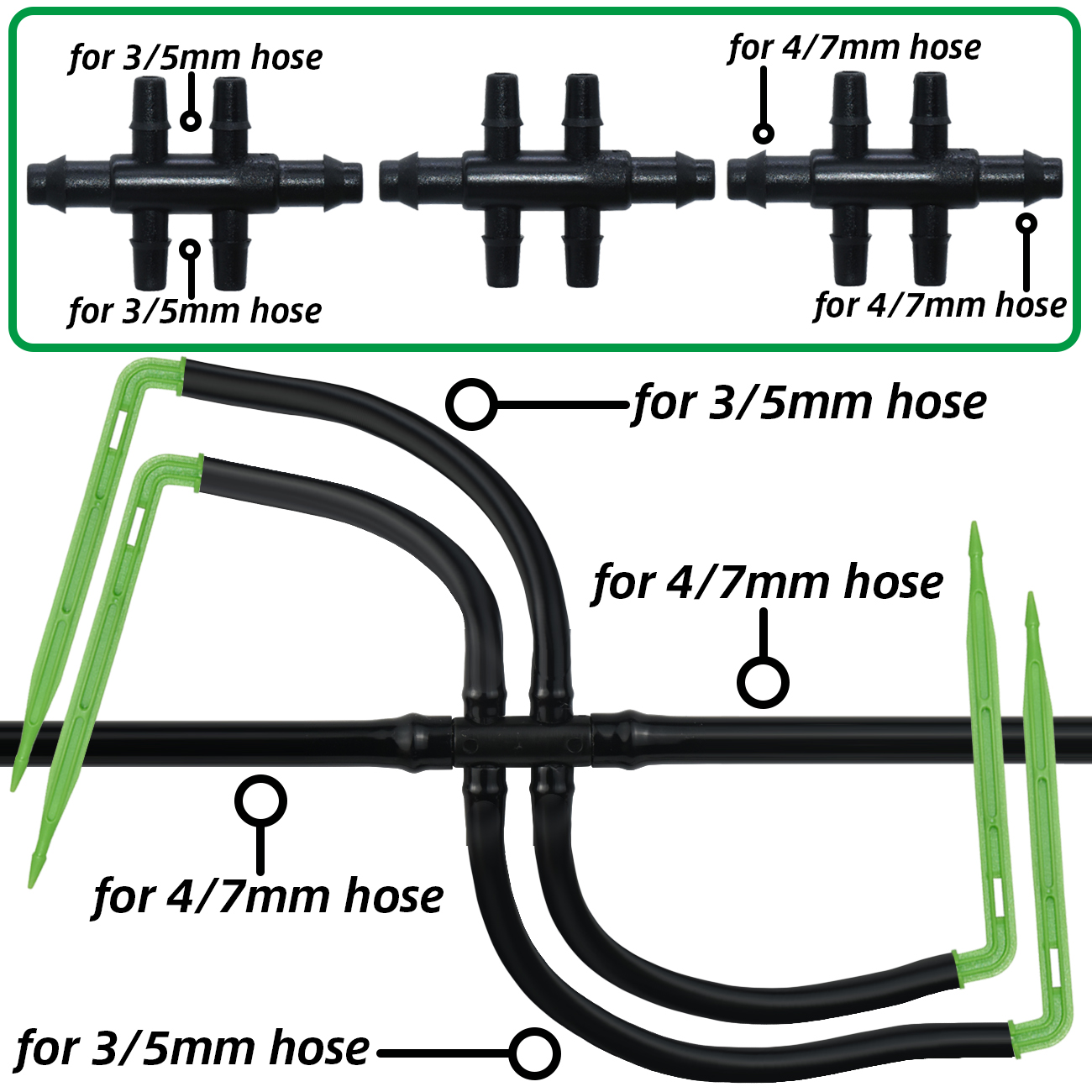 KESLA Garden 4/7 мм до 3/5 мм  – обзор и цена Smart Garden Hose Timer