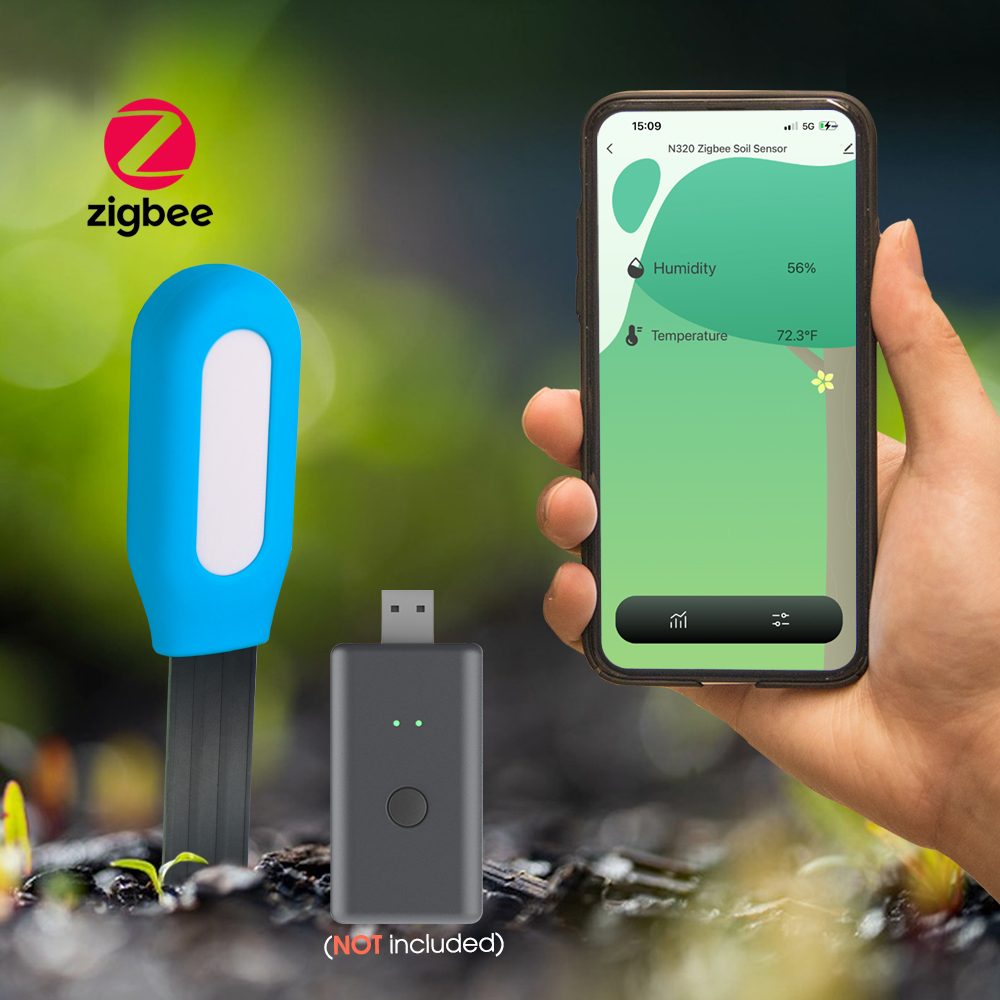 1 шт. Tuya Zigbee датчик почвы – обзор и цена Smart Garden Usa