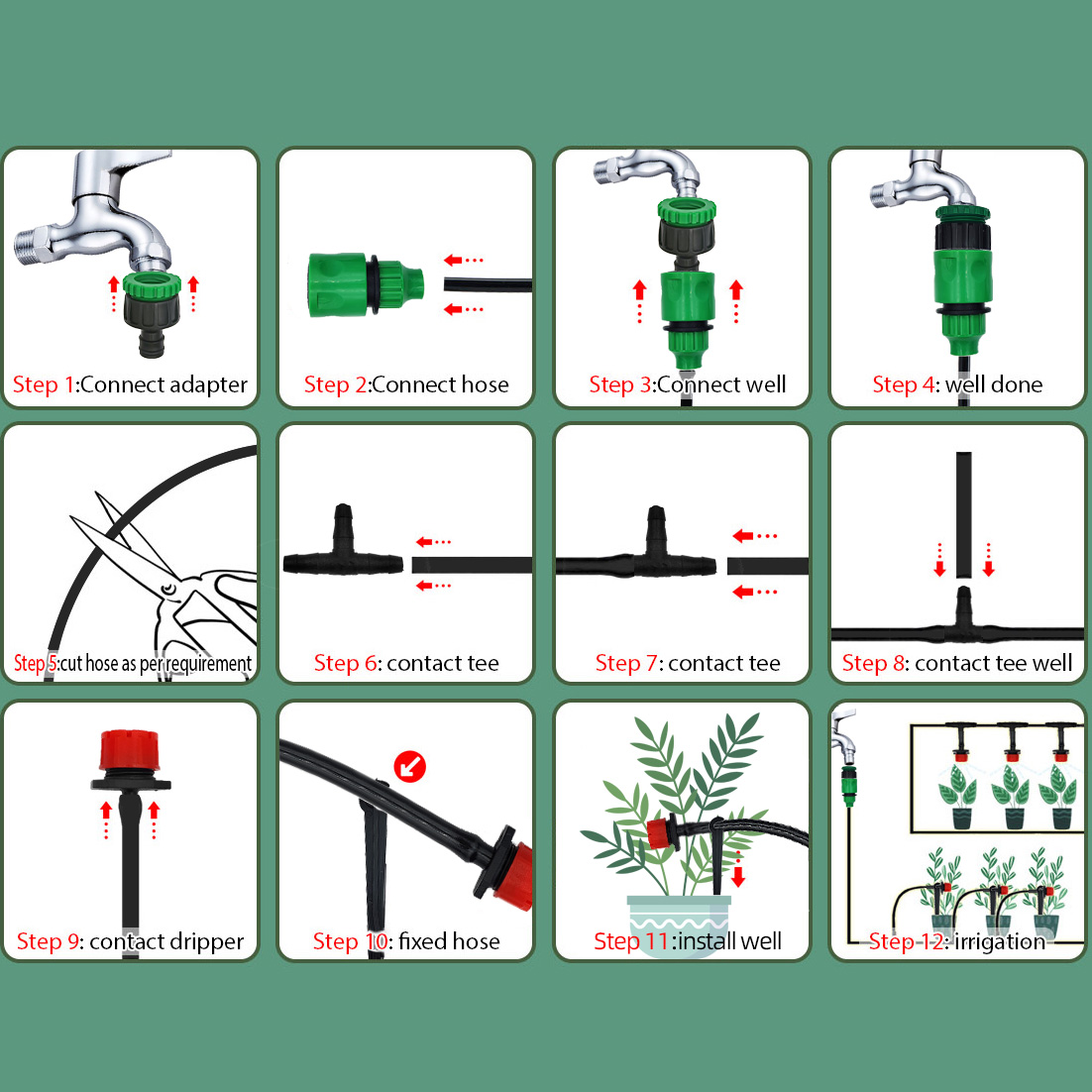 Теплица, 15-30 м, рандомный ав – обзор и цена Smart Garden Sprinkler System
