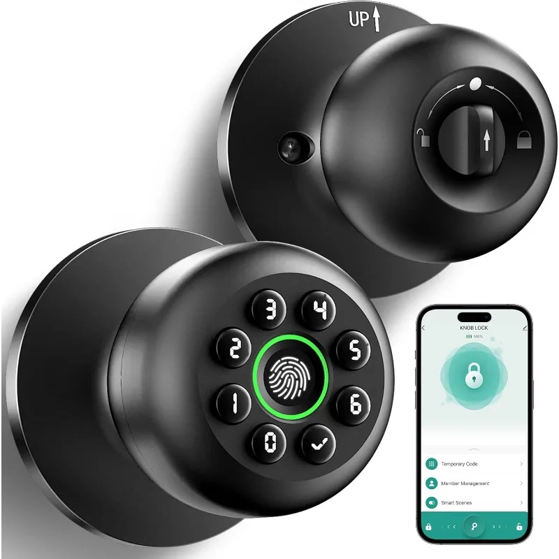 Матовая черная умная дверная р – обзор и цена Smart Garden Offices