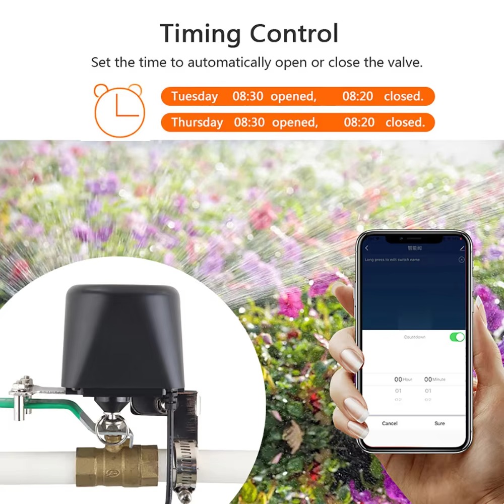 Водяной клапан Tuya Zigbee или – обзор и цена Smart Garden Instructions