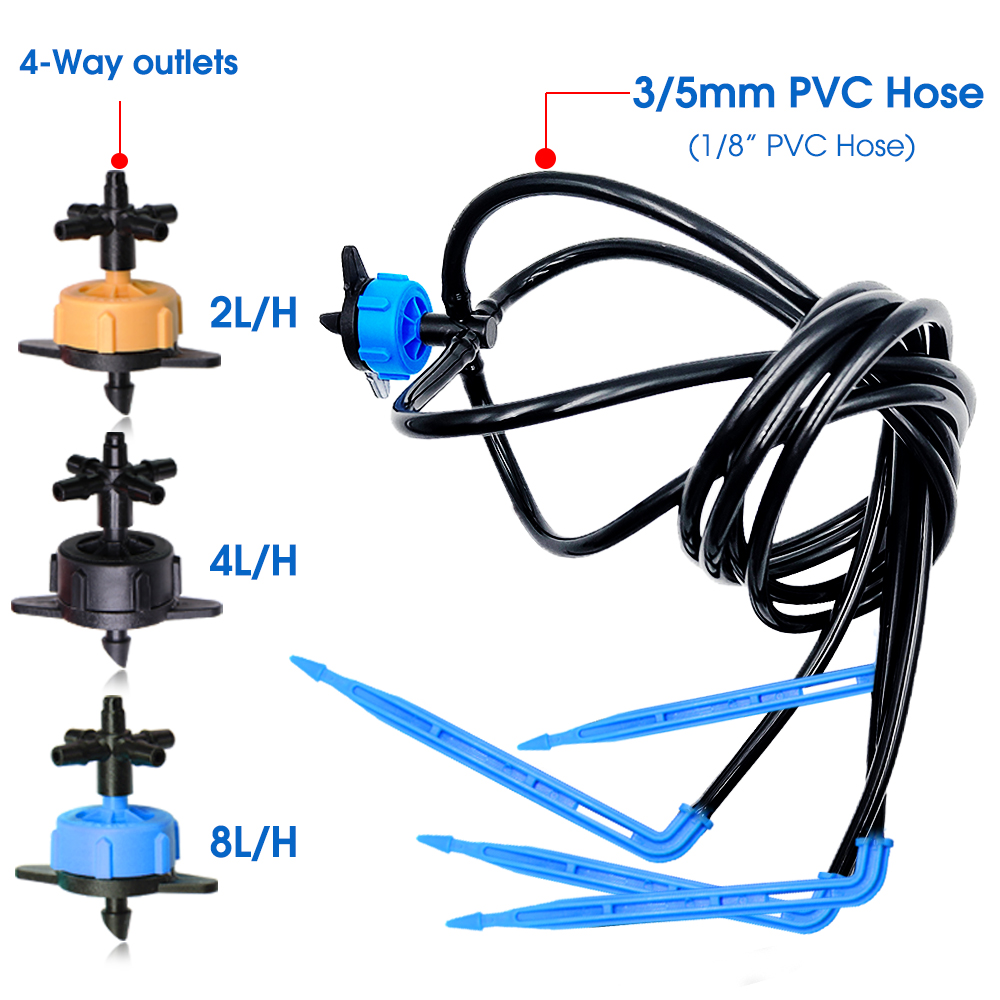 10 компл., 2/4/8 л/ч, набор ка – обзор и цена Smart Garden Sprinkler System