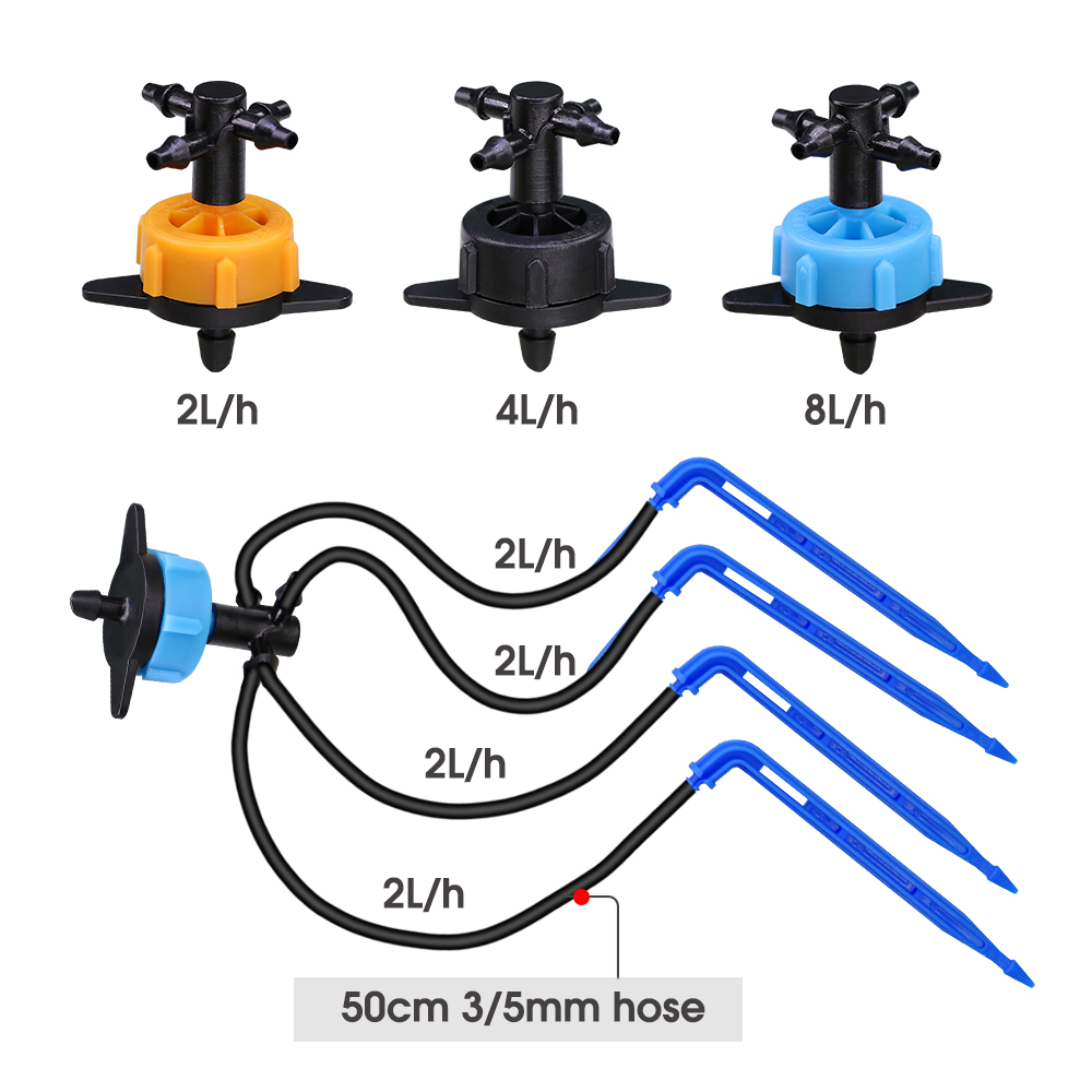 10 компл., 2/4/8 л/ч, набор ка – обзор и цена Smart Garden Sprinkler System